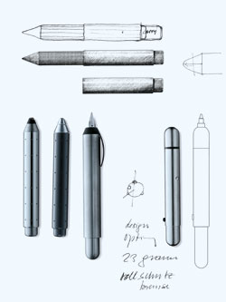 Lamy Pico Designskizzen Prototypen