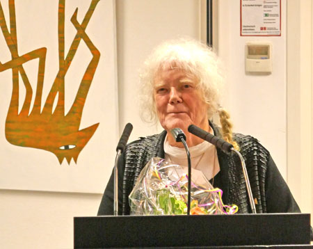 Liesel Metten. Die Ausstellung ist der Beginn der fünfteiligen Retrospektive über die rheinhessische Künstlerin zum 80. Geburtstag. Foto: Heike v. Goddenthow © atelier-goddenthow