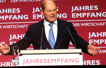 Olaf Scholz, Finanzminister und Vizekanzler. © Foto: Diether v. Goddenthow