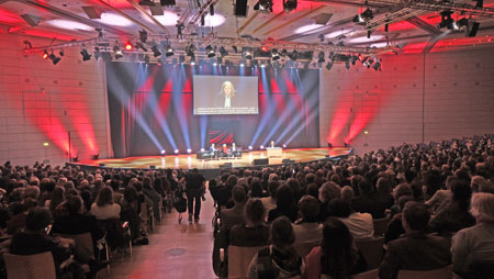 Erste Literaturgala auf der Frankfurter Buchmesse 2019. © Foto: Diether v Goddenthow