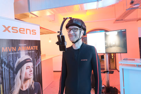 eMotion Xsens liefert bewährte Systeme zur Bewegungserfassung und -analyse für eine Vielzahl von Anwendern, etwa zur Erstellung und Implementierung von Originalbewegungsmustern für Film-/Video-Animation. © Foto: Diether v Goddenthow