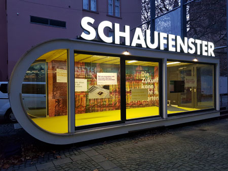 Schaufenster Gutenberg-Museum Bild Landeshauptstadt Mainz