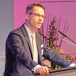 Dr. Christian Gastl, Präsident der IHK Wiesbaden Archivbild vom Jahresempfang 2020 © Foto Diether v. Goddenthow