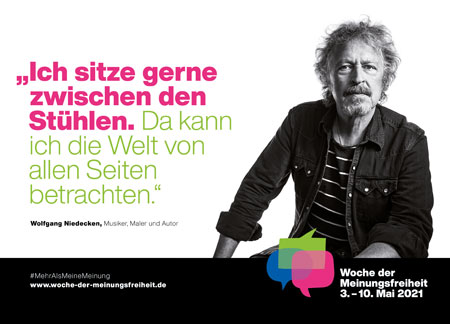 Wolfgang Niedecken, Musiker, Maler, Autor Foto: Lutz Bischoff (Molchkragen Media)