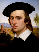 Johannn David Passavant, Selbstbildnis, 1818. © Foto Diether von Goddenthow