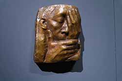 Käthe Kollwitz. Skulptur Die Klage. Modell 1938 /40. Guss von 1960. © Foto Diether von Goddenthow